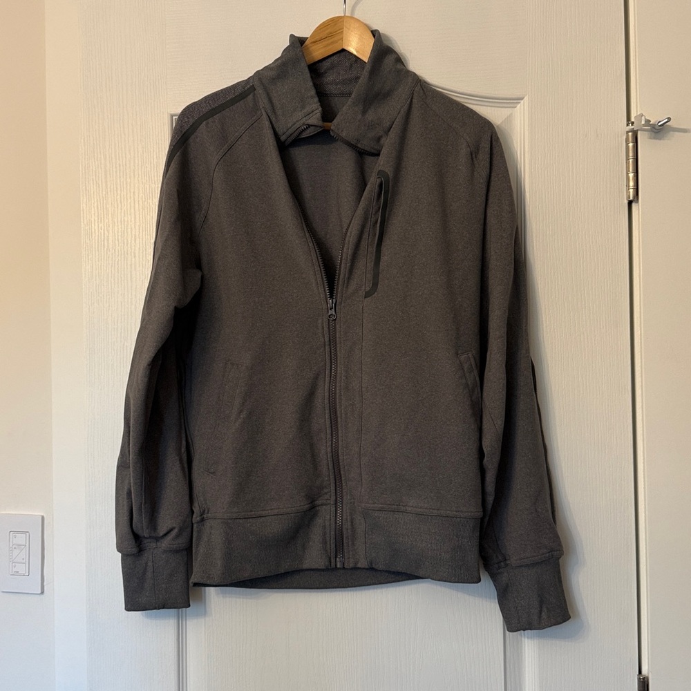 Lululemon Men Gray Zip up